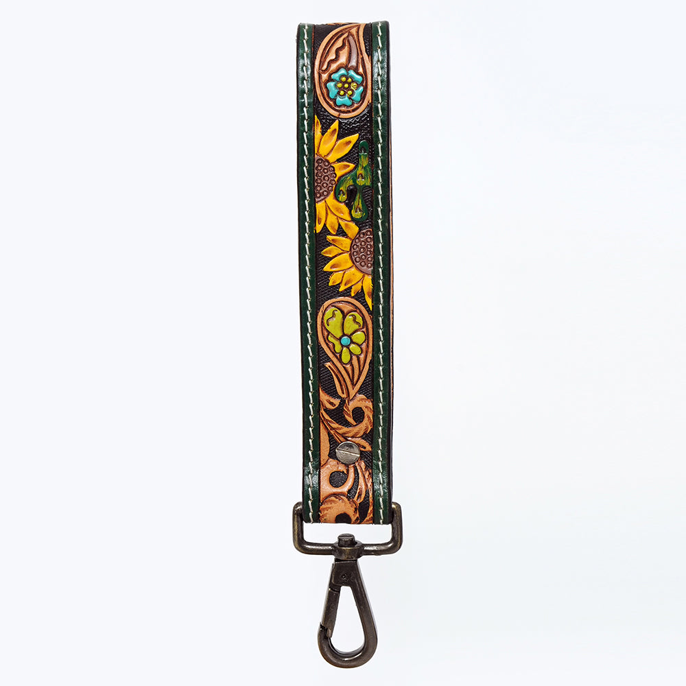 American Darling Adwsf112 Tooled Leather Keychain